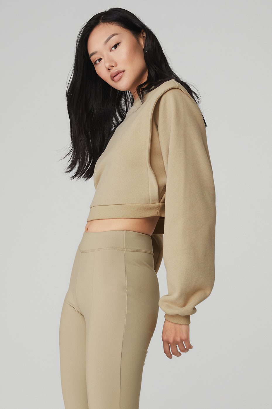 Cropped Fresh Coverup - California Sand