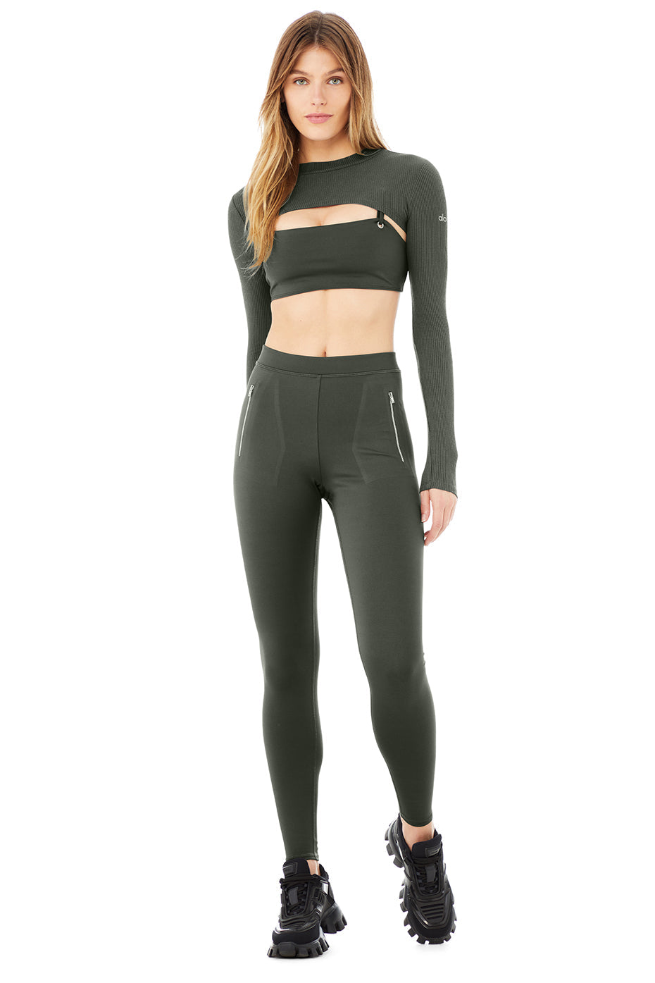 Thrill Seeker Bra, Shrug & Legging Set