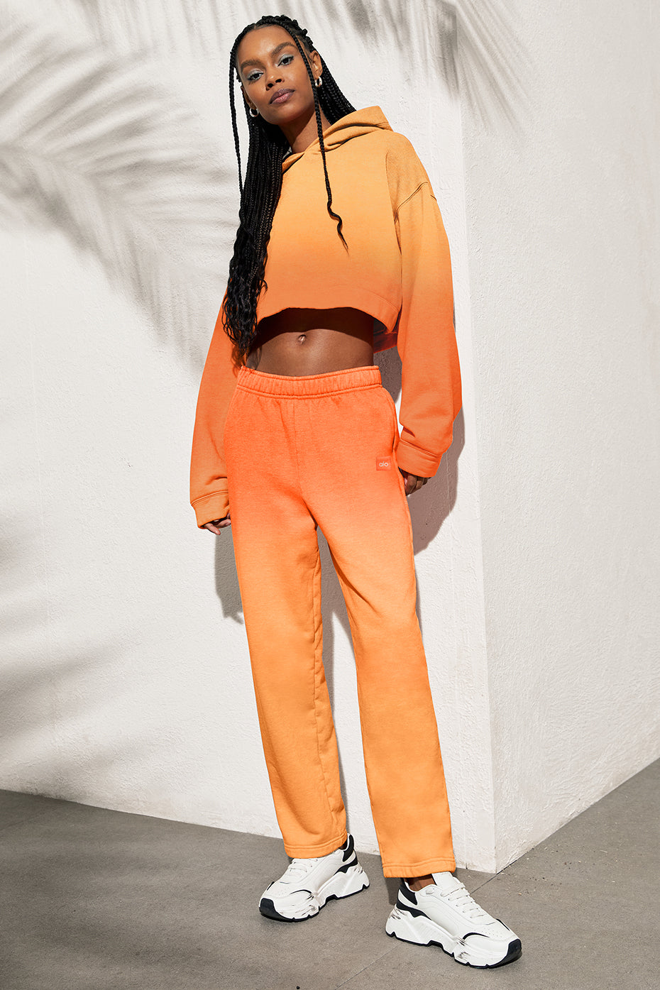 Ombre Bae Hoodie & Straight Leg Ombre Sweatpant Set - Summer Sunset
