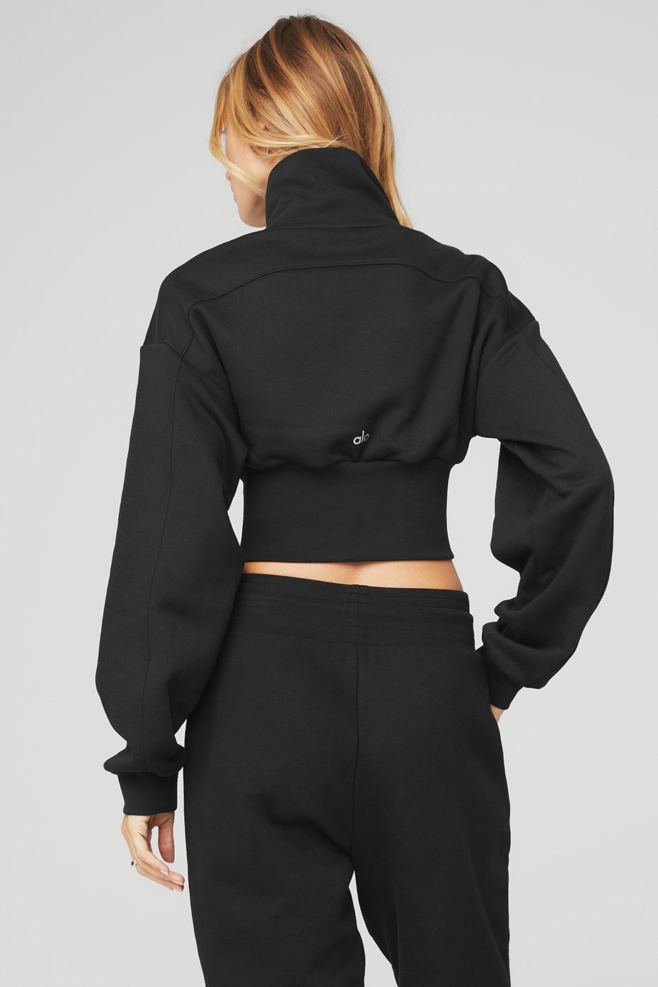 Vixen Fleece 1/4 Zip - Black