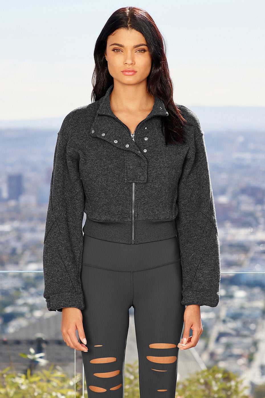 Strut Jacket - Anthracite Heather