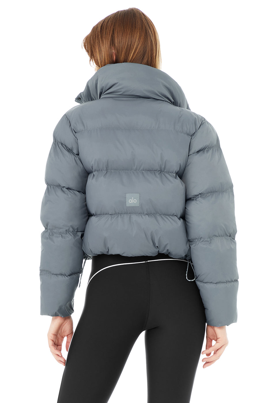 Gold Rush Puffer - Steel Blue