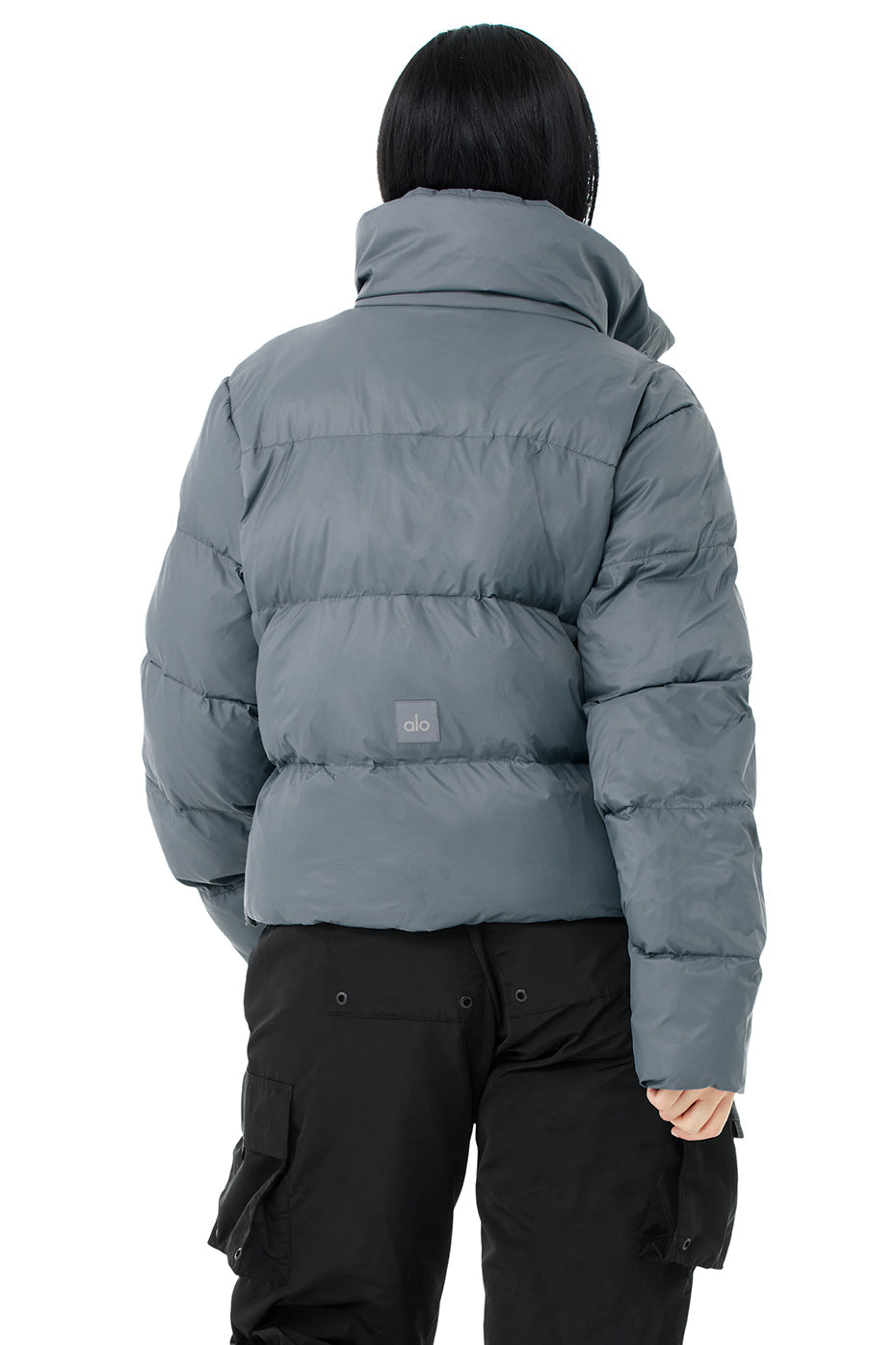 Gold Rush Puffer - Steel Blue