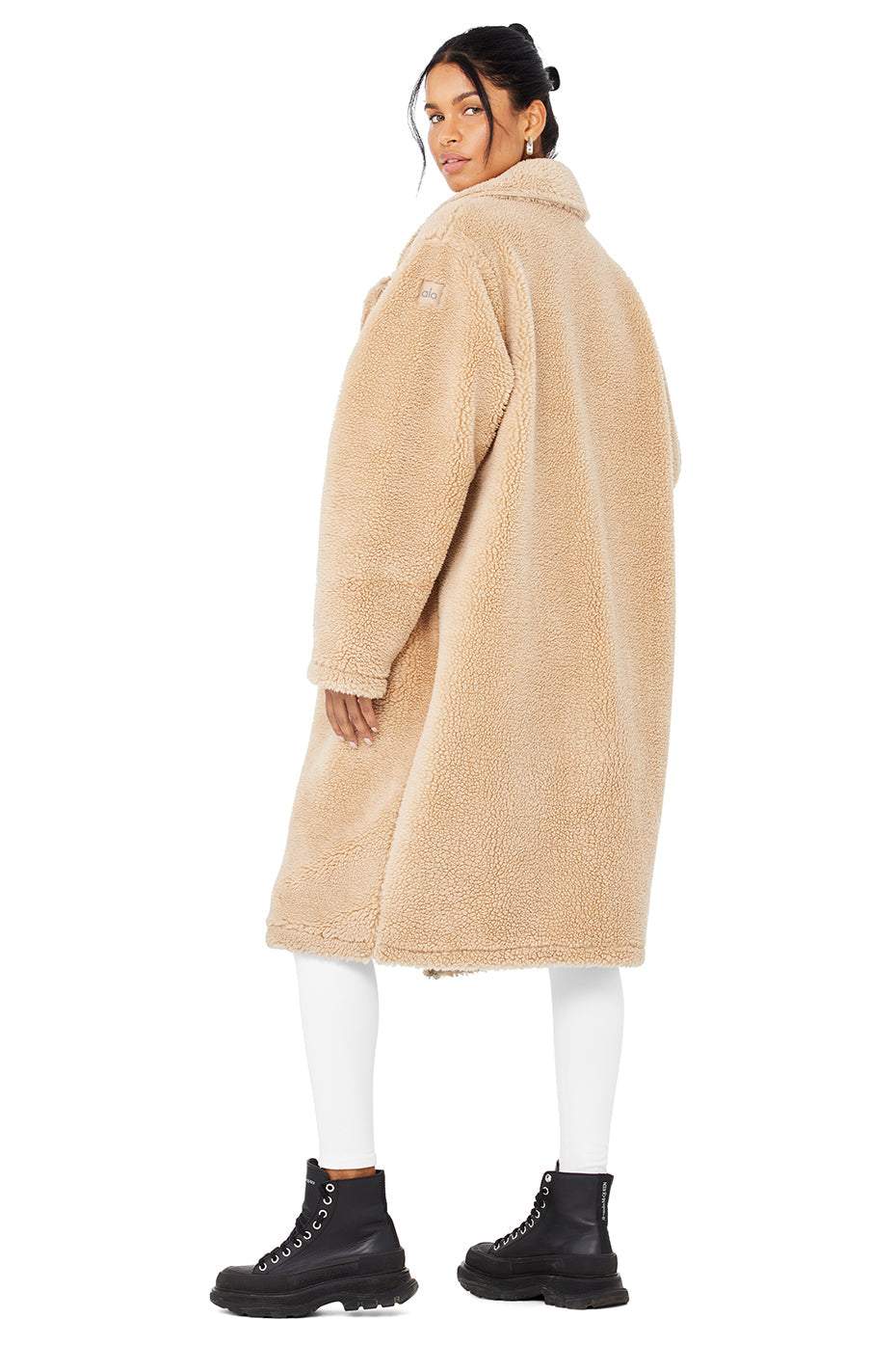 Oversized Sherpa Trench - Camel