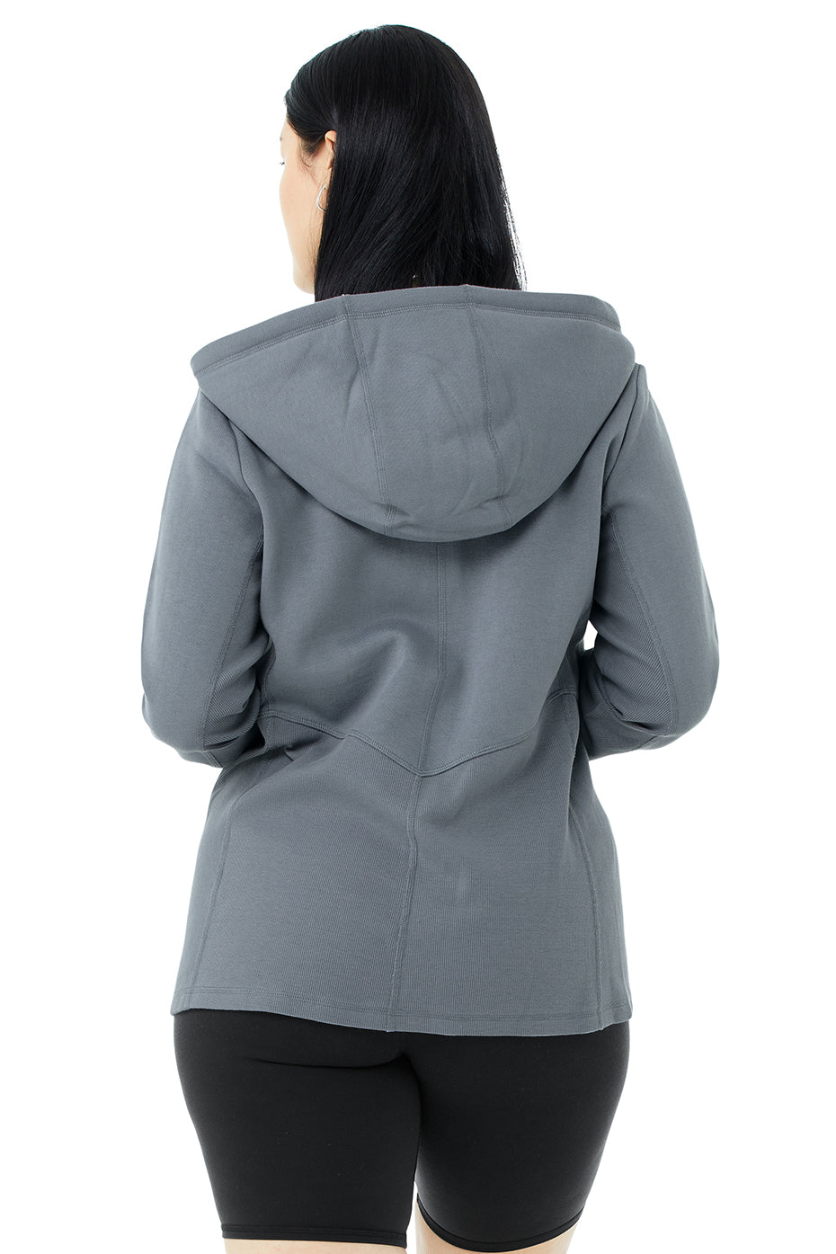 Foundation Zip Hoodie - Steel Blue