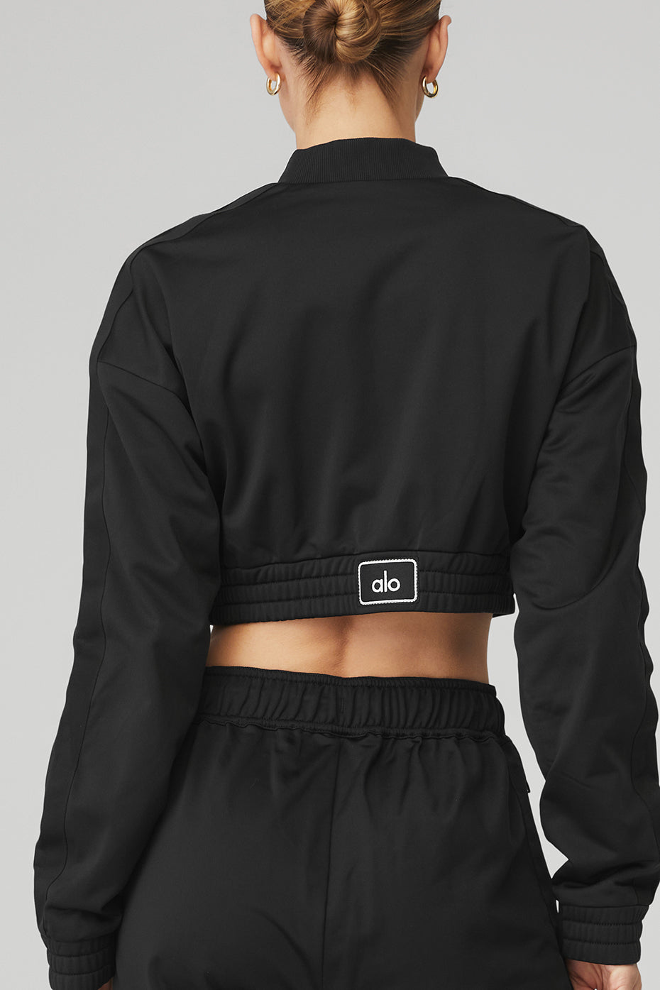 Cropped Prizewinner Jacket - Black