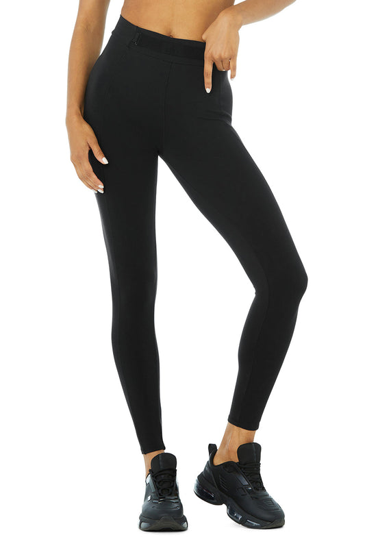 High-Waist 7/8 Visionary Legging - Black