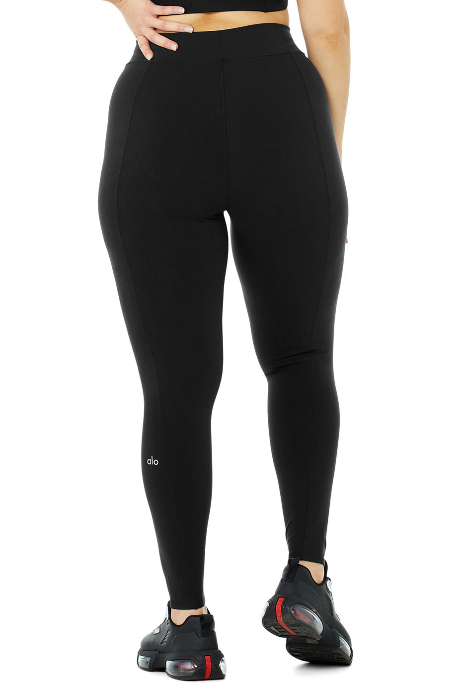 High-Waist 7/8 Visionary Legging - Black