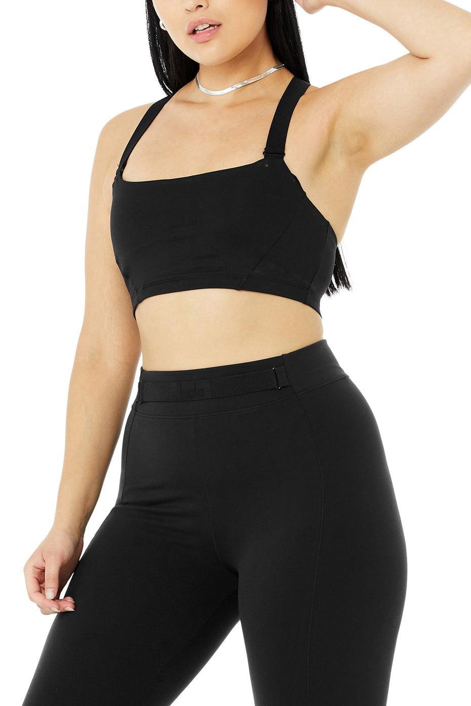 High-Waist 7/8 Visionary Legging - Black