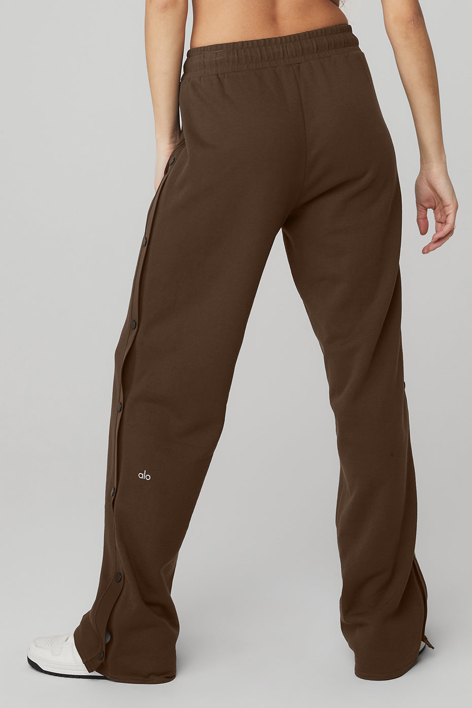 Courtside Tearaway Snap Pant - Espresso
