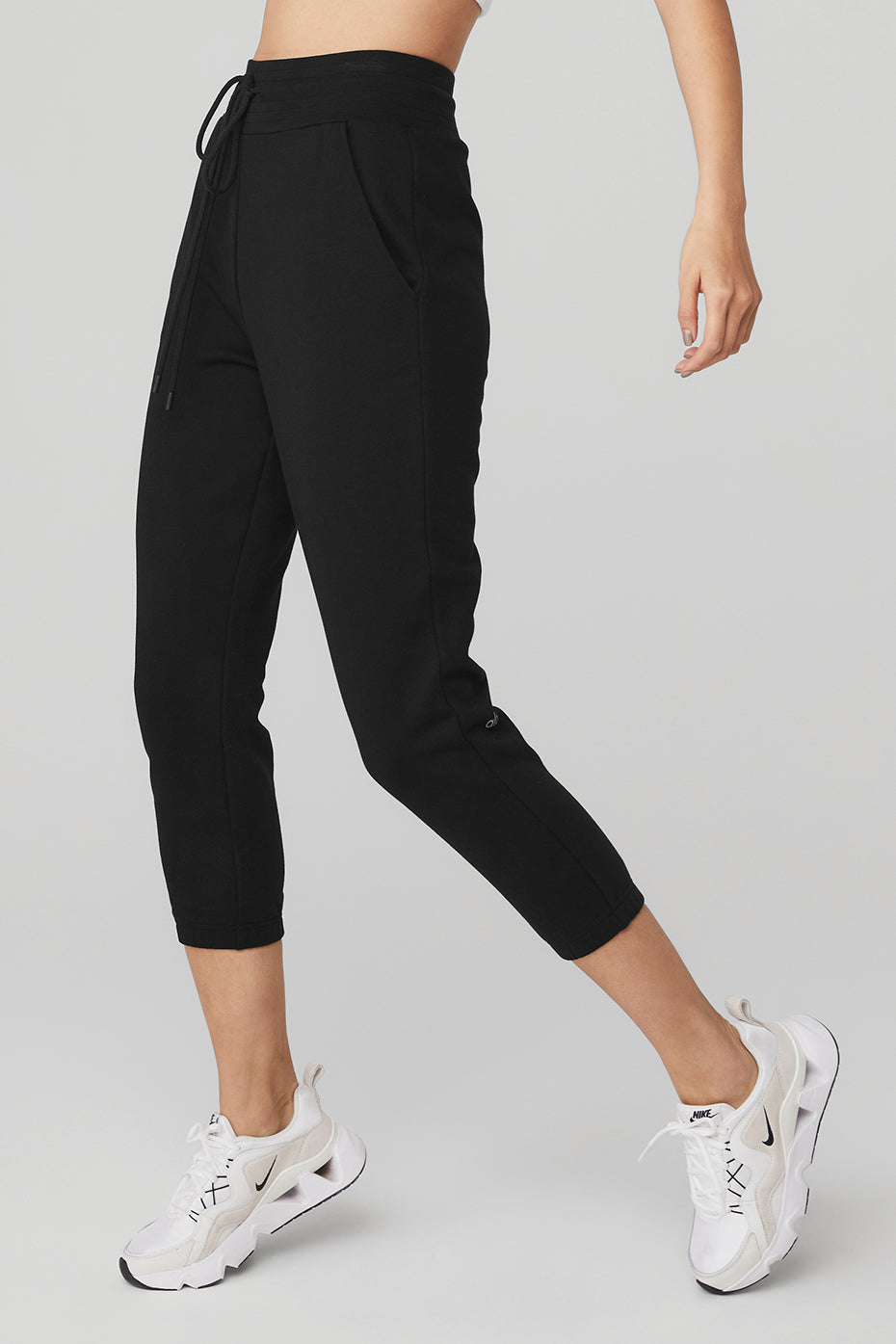 7/8 Easy Sweatpant - Black