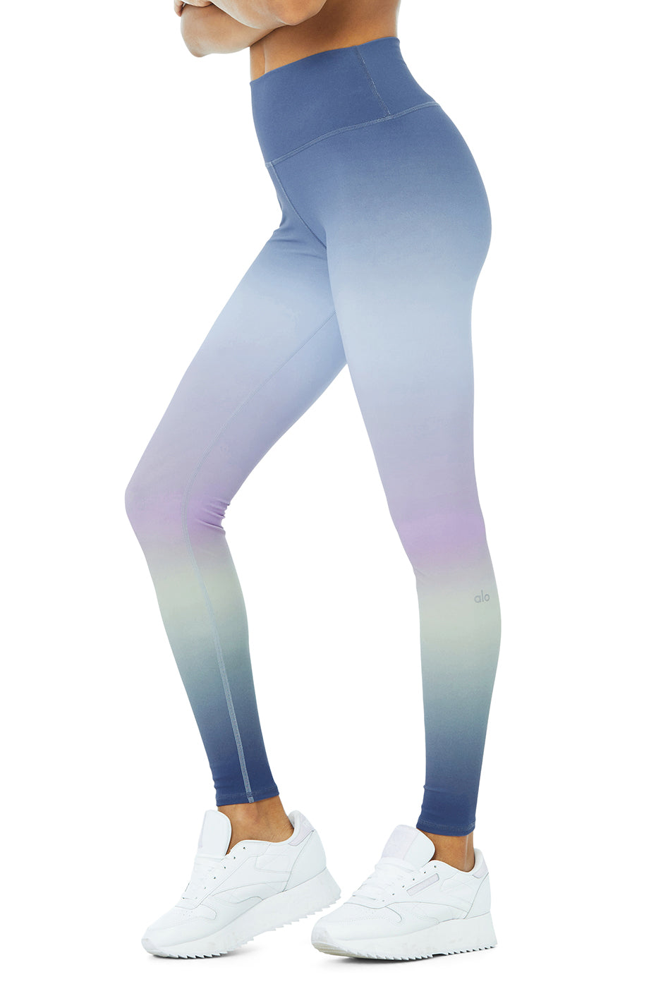 Vapor High-Waist Gradient Dusk Legging - Dusk Sky