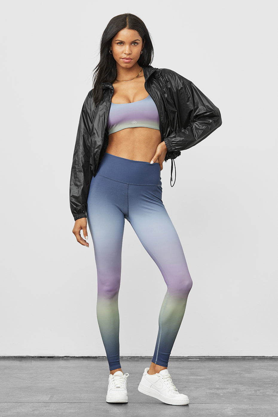 Vapor High-Waist Gradient Dusk Legging - Dusk Sky