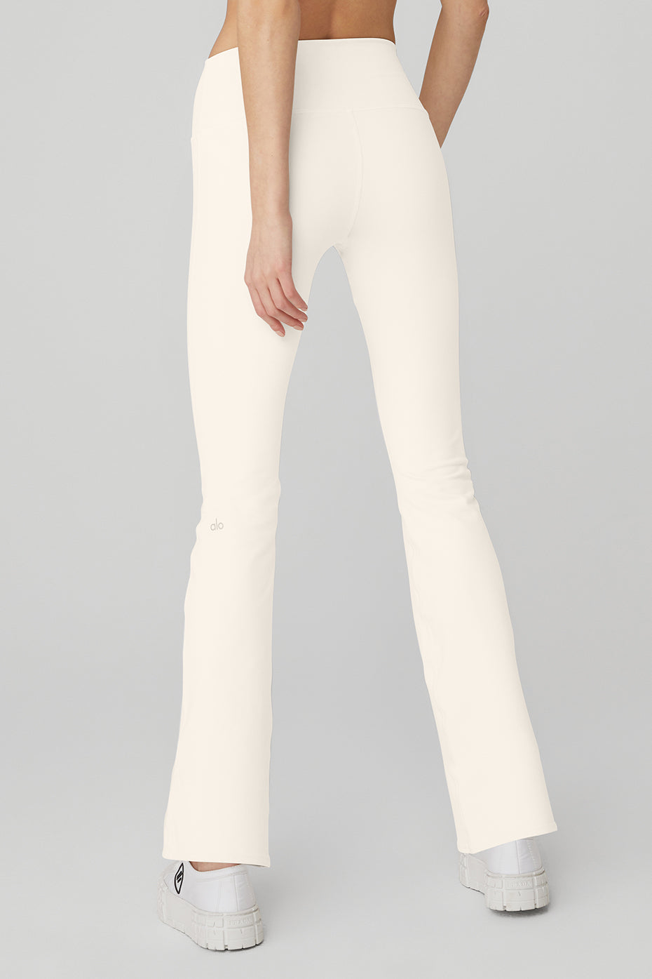 Airbrush High-Waist 7/8 Bootcut Legging - Ivory
