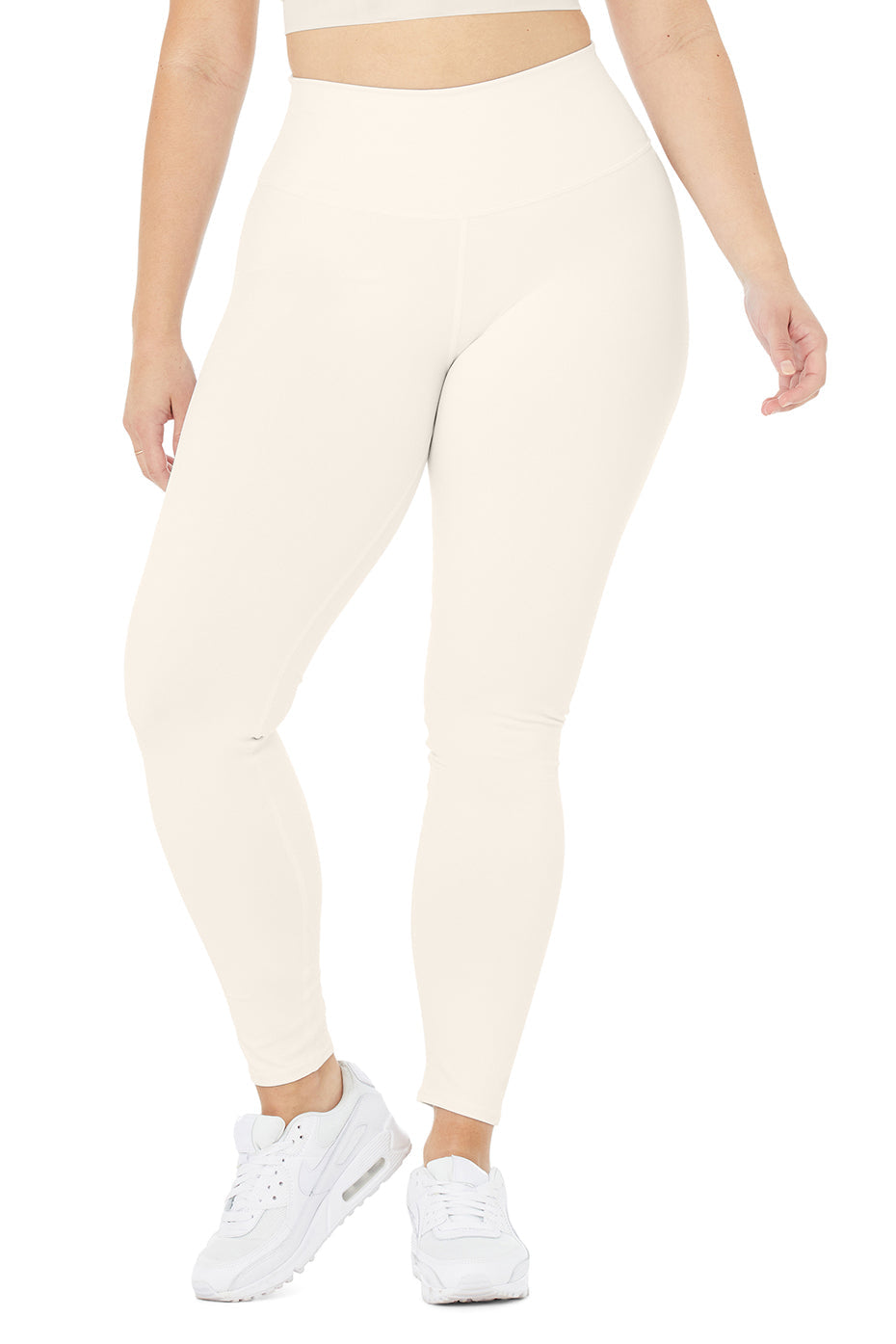 High-Waist Airbrush Legging - Ivory