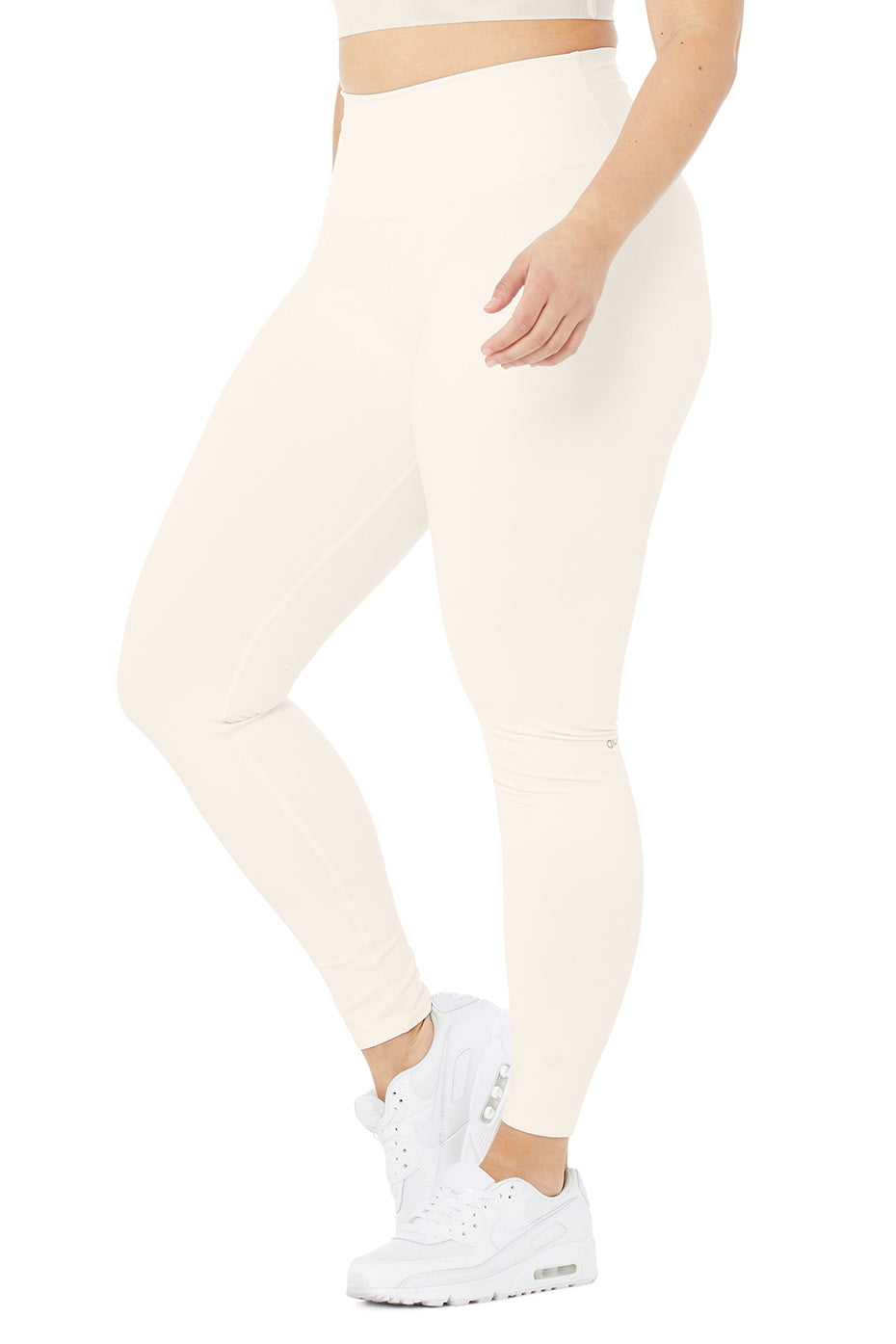 High-Waist Airbrush Legging - Ivory