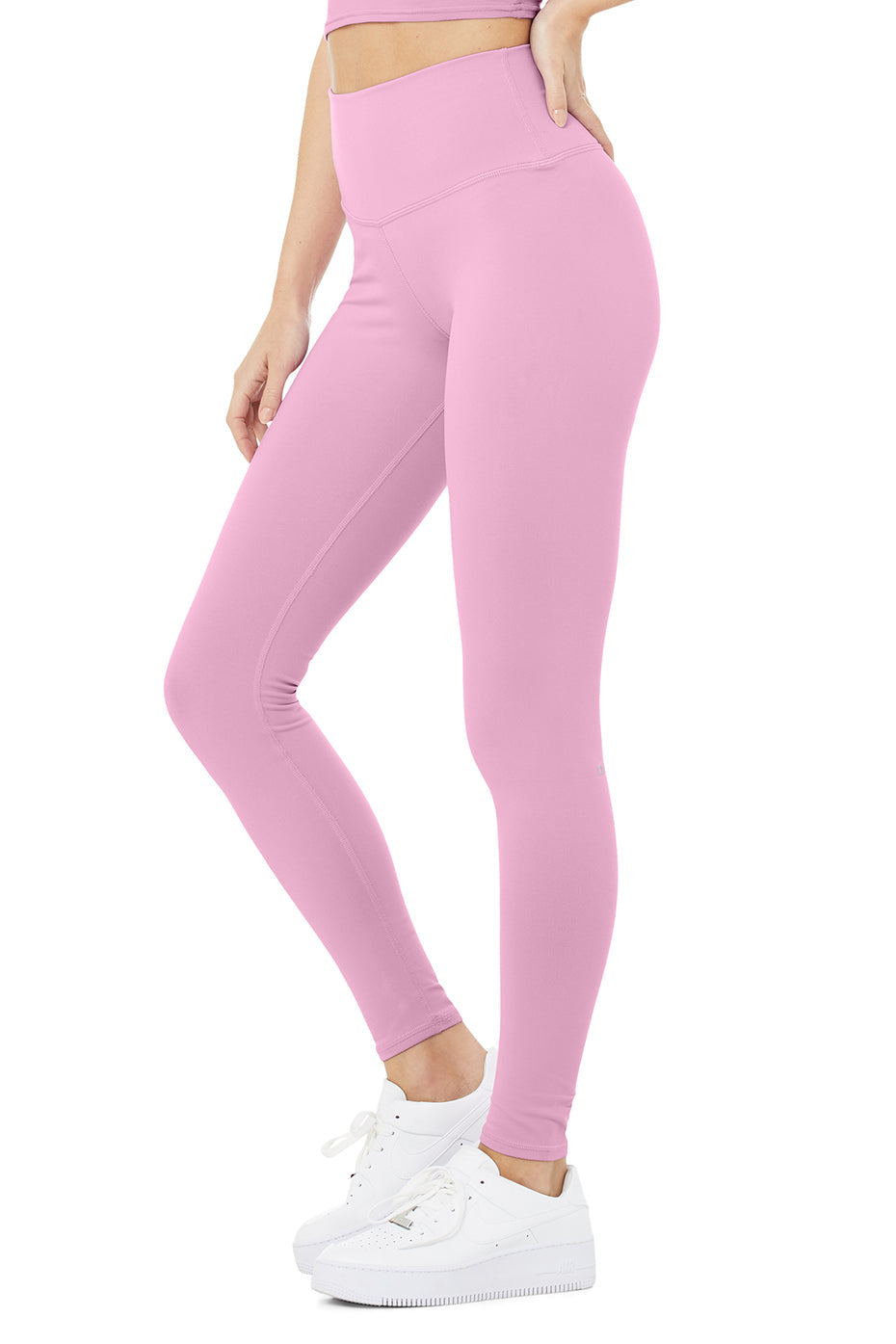 High-Waist Airbrush Legging - Pink Lavender