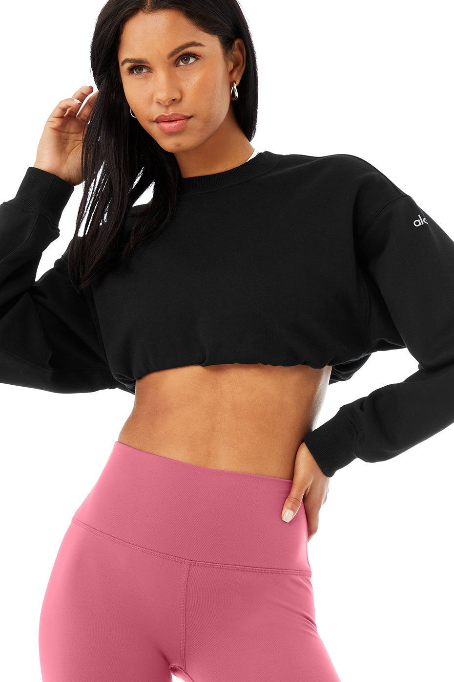 High-Waist Airbrush Legging - Raspberry Sorbet