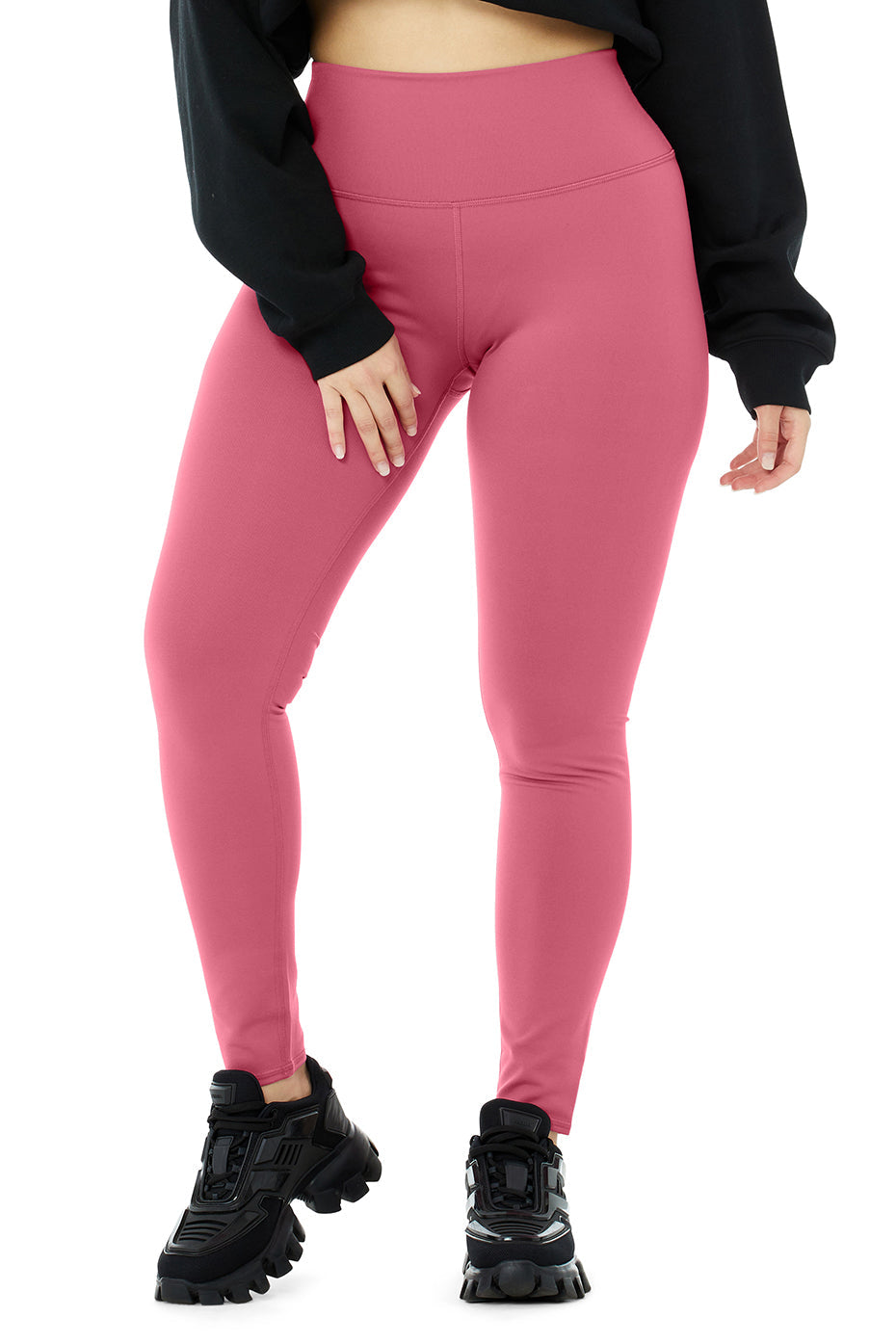 High-Waist Airbrush Legging - Raspberry Sorbet
