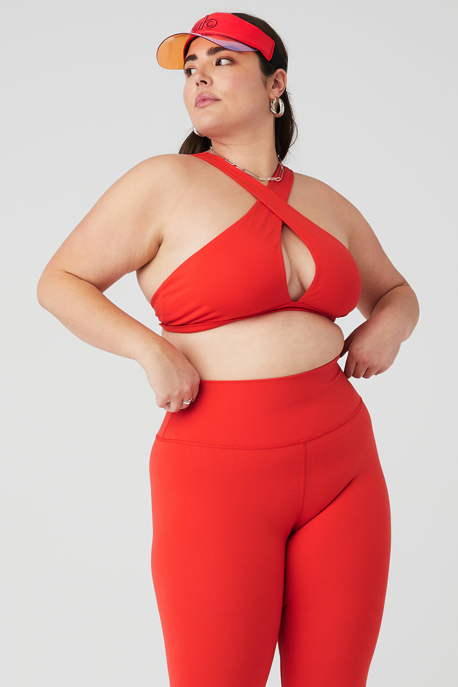 High-Waist Airbrush Legging - Red Hot Summer