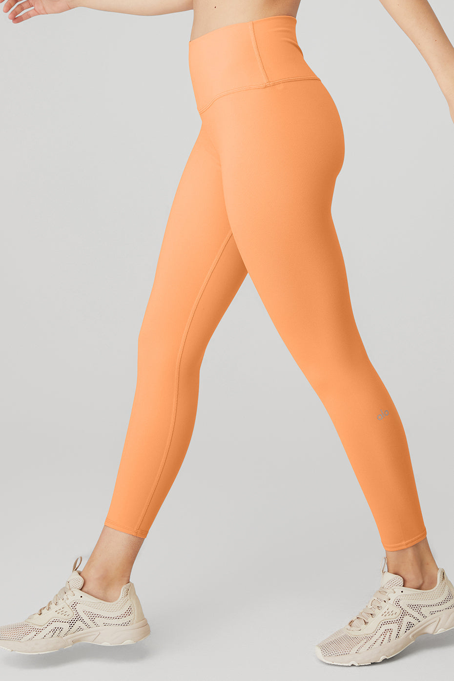 7/8 High-Waist Airbrush Legging - Cantaloupe