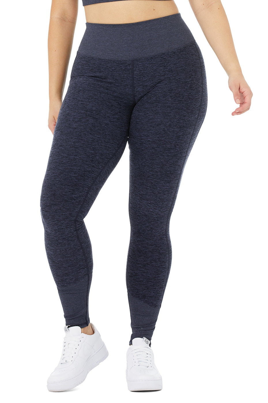 High-Waist Alosoft Lounge Legging - Rich Navy Heather