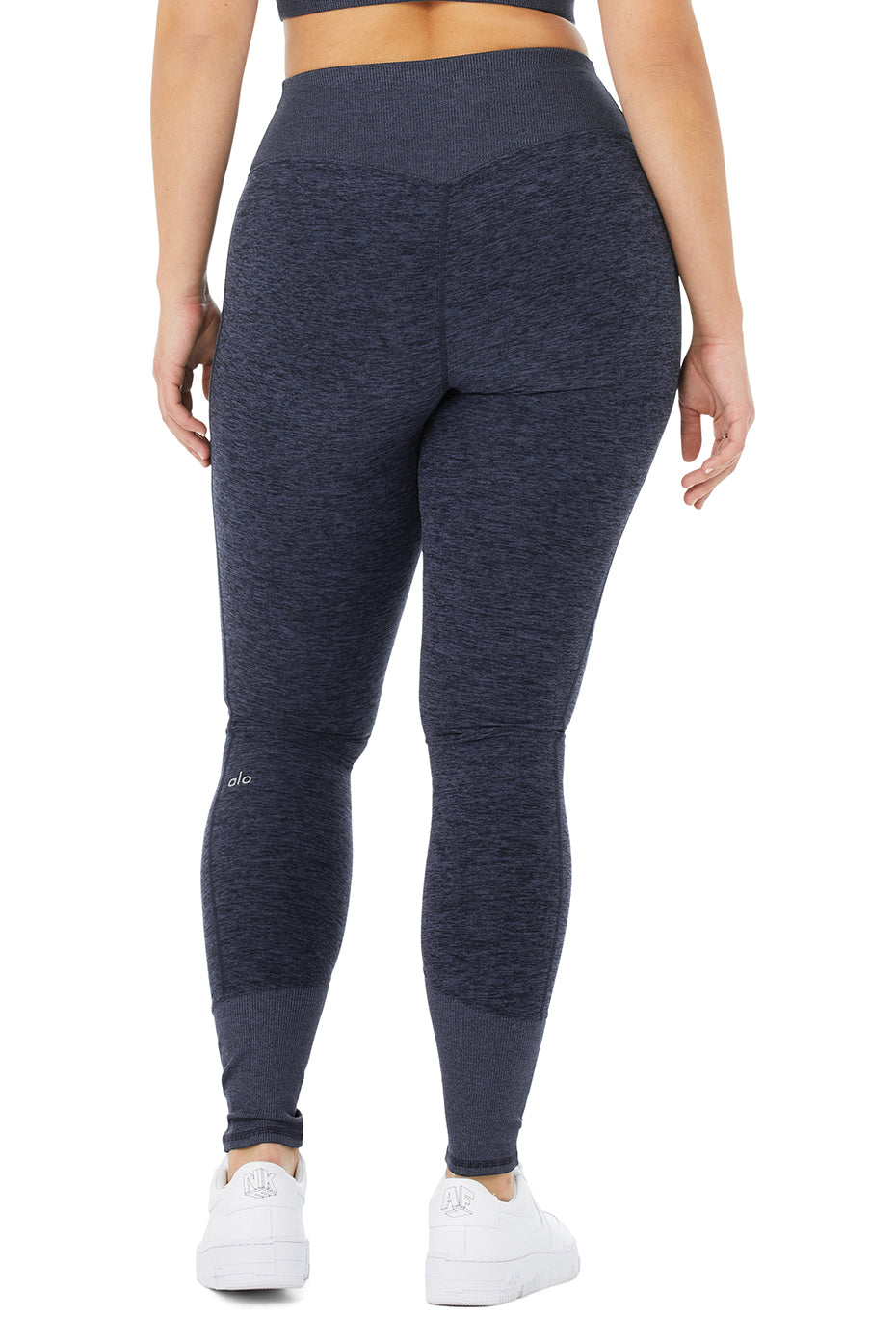 High-Waist Alosoft Lounge Legging - Rich Navy Heather