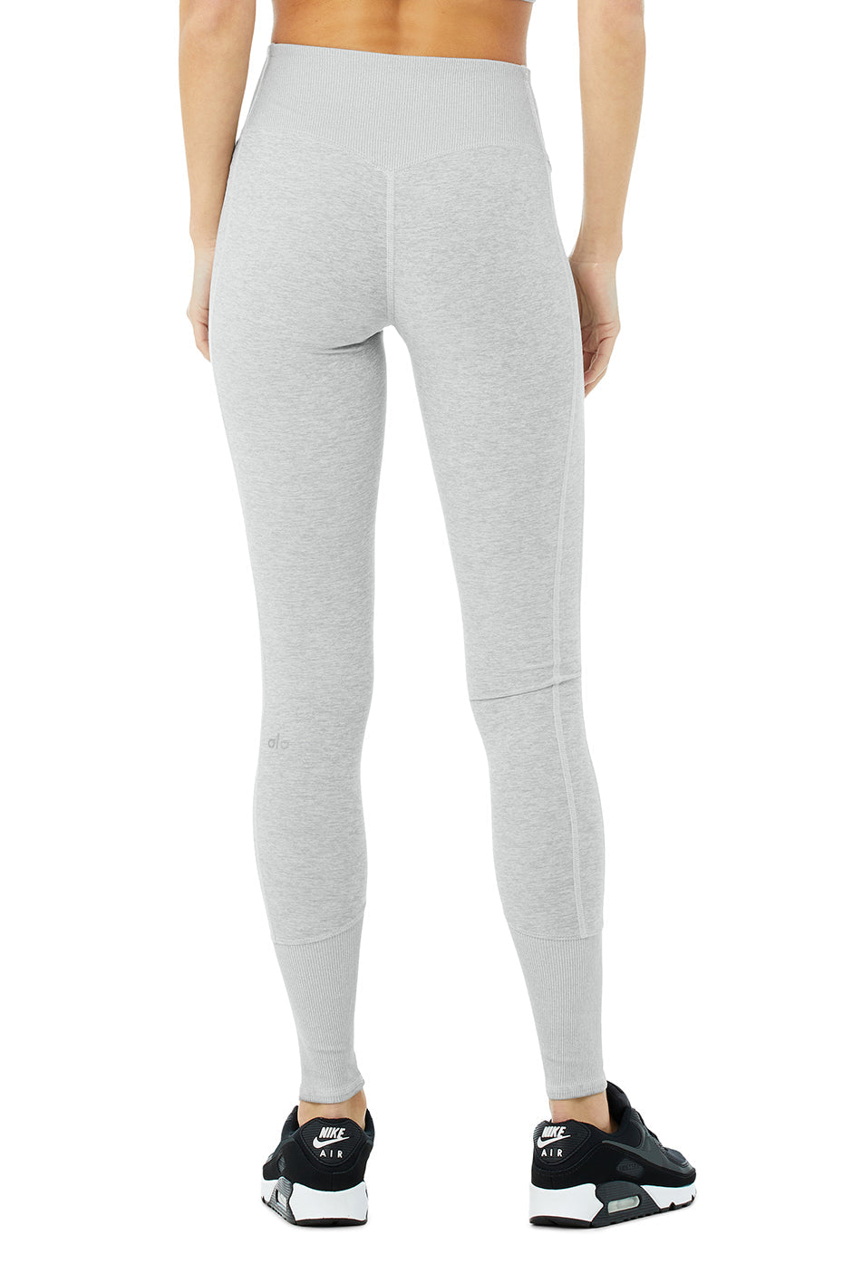 High-Waist Alosoft Lounge Legging - Zinc Heather