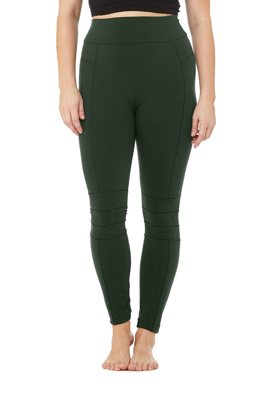 High-Waist Endurance Legging - Forest