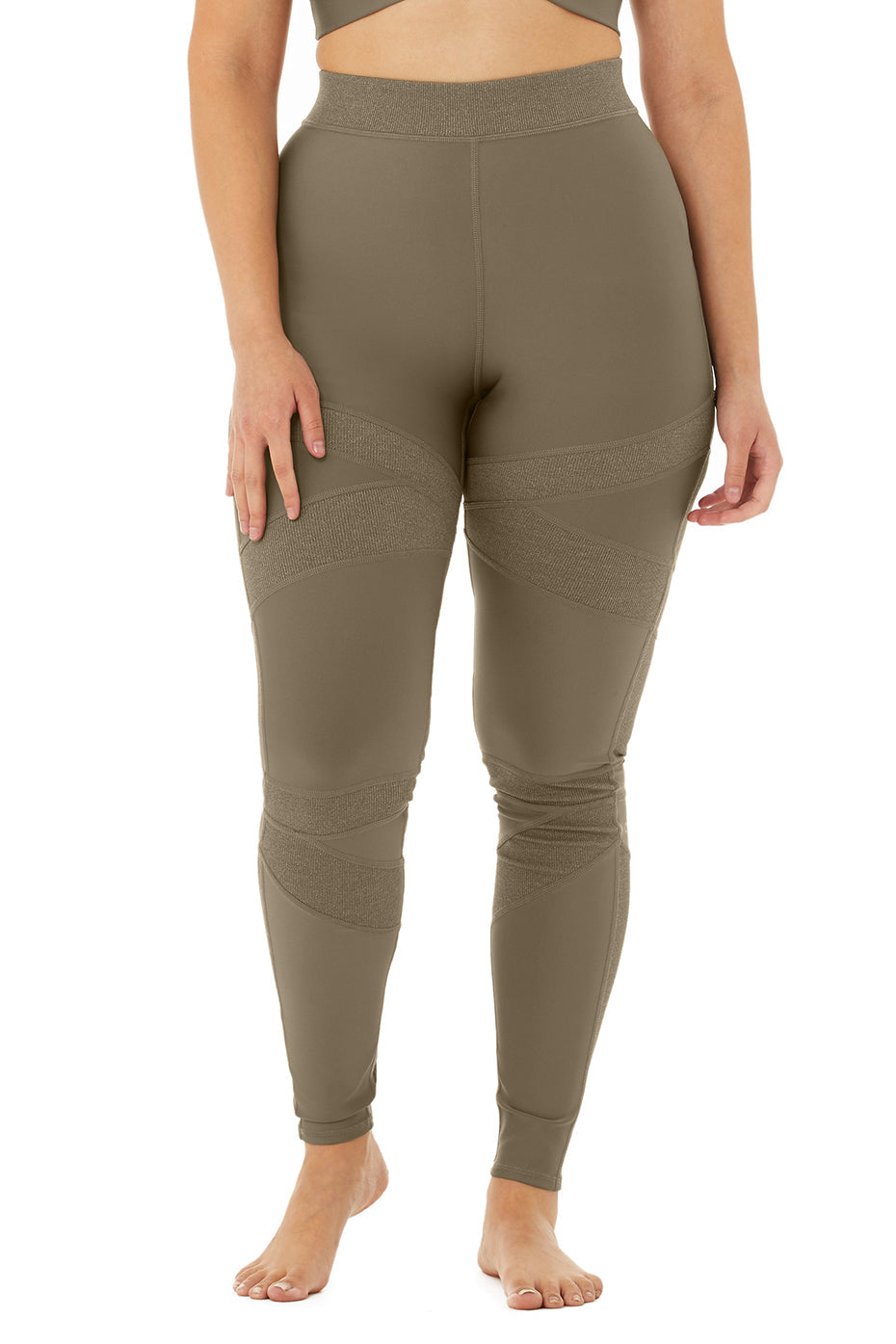 High-Waist Level Up Legging - Olive Branch