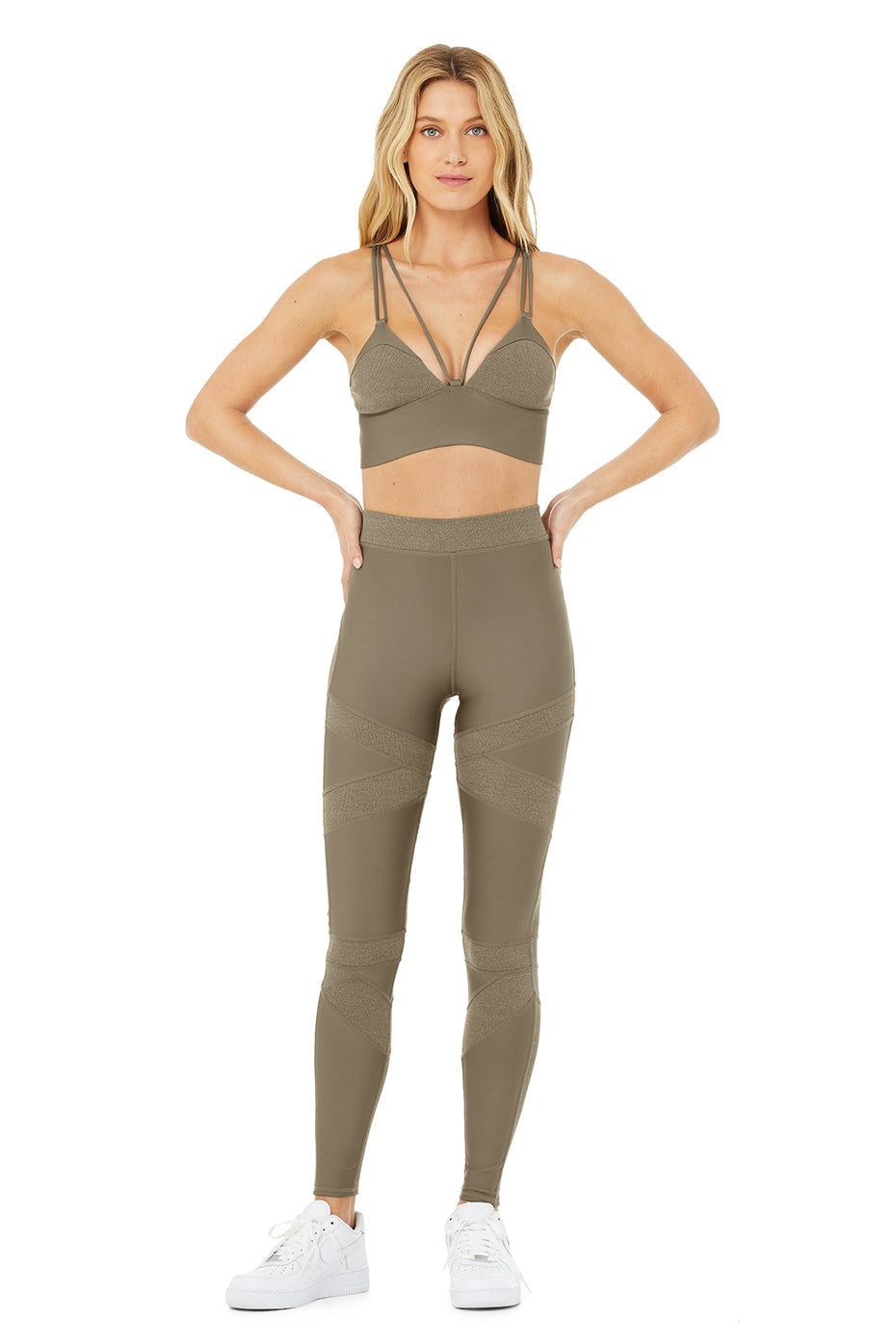 High-Waist Level Up Legging - Olive Branch