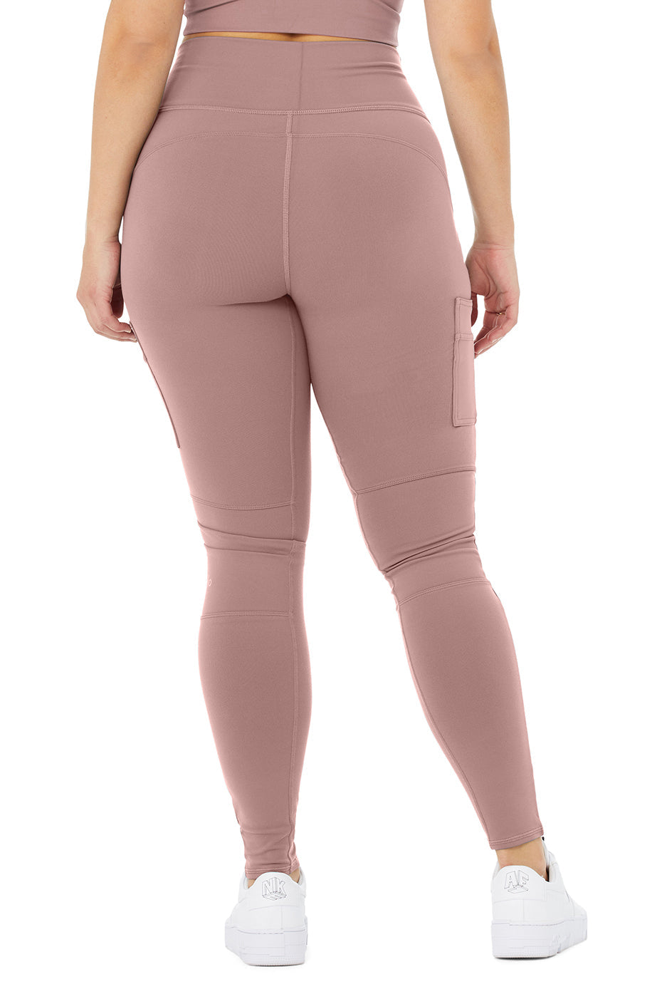 High-Waist Cargo Legging - Woodrose