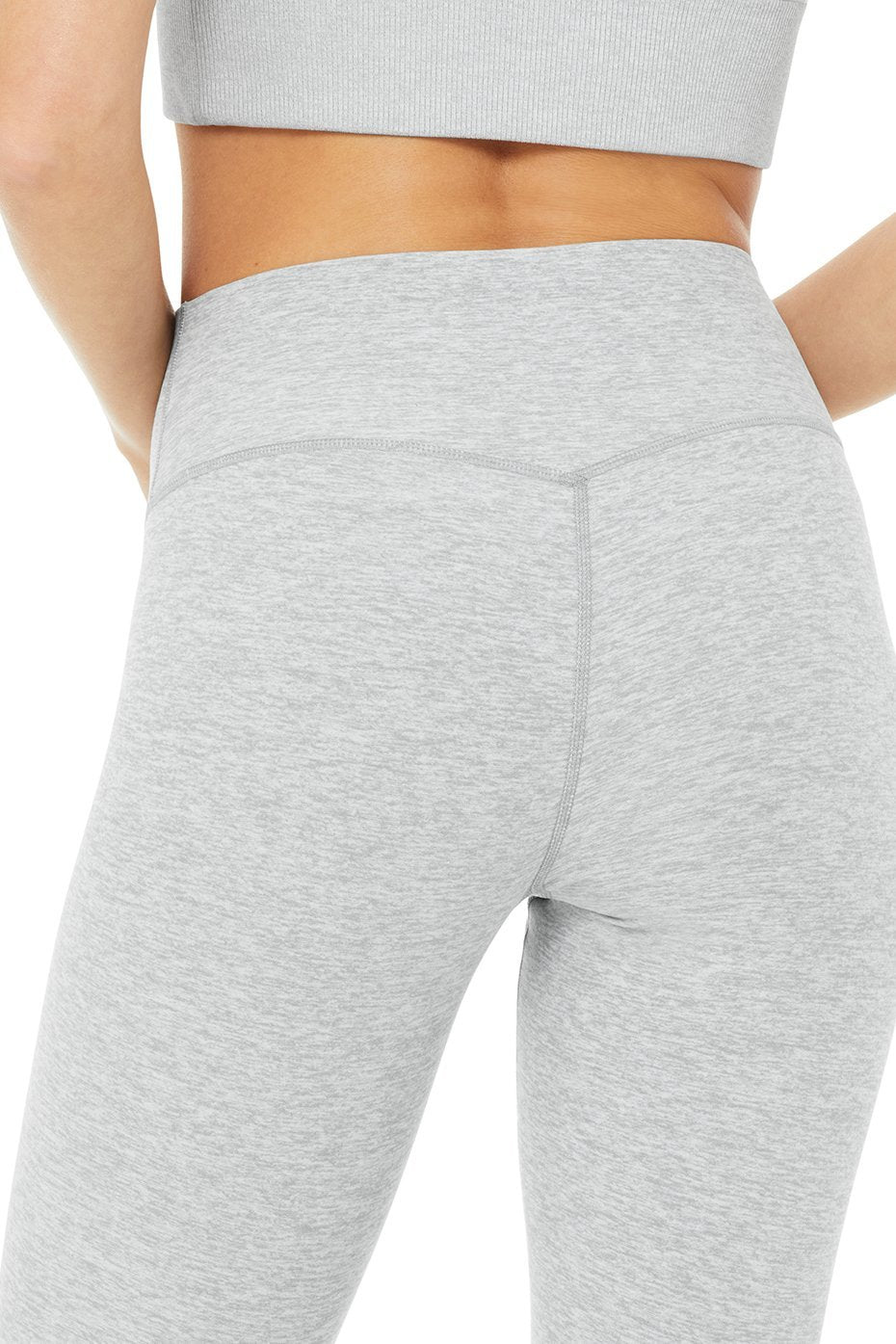 High-Waist Alosoft Highlight Legging - Zinc Heather