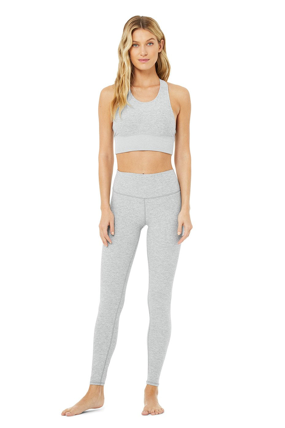 High-Waist Alosoft Highlight Legging - Zinc Heather
