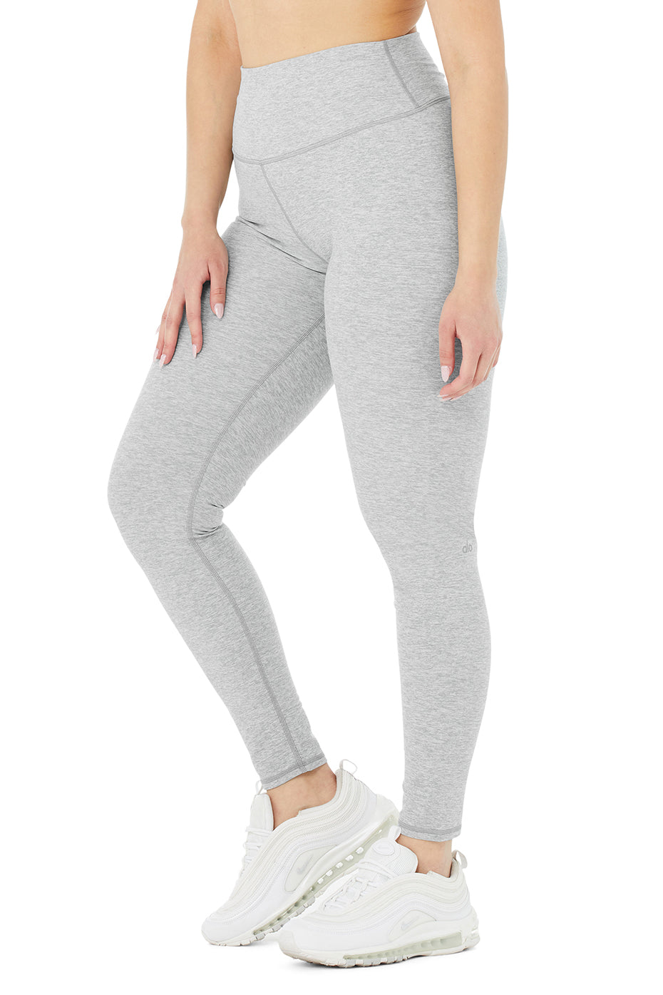 High-Waist Alosoft Highlight Legging - Zinc Heather