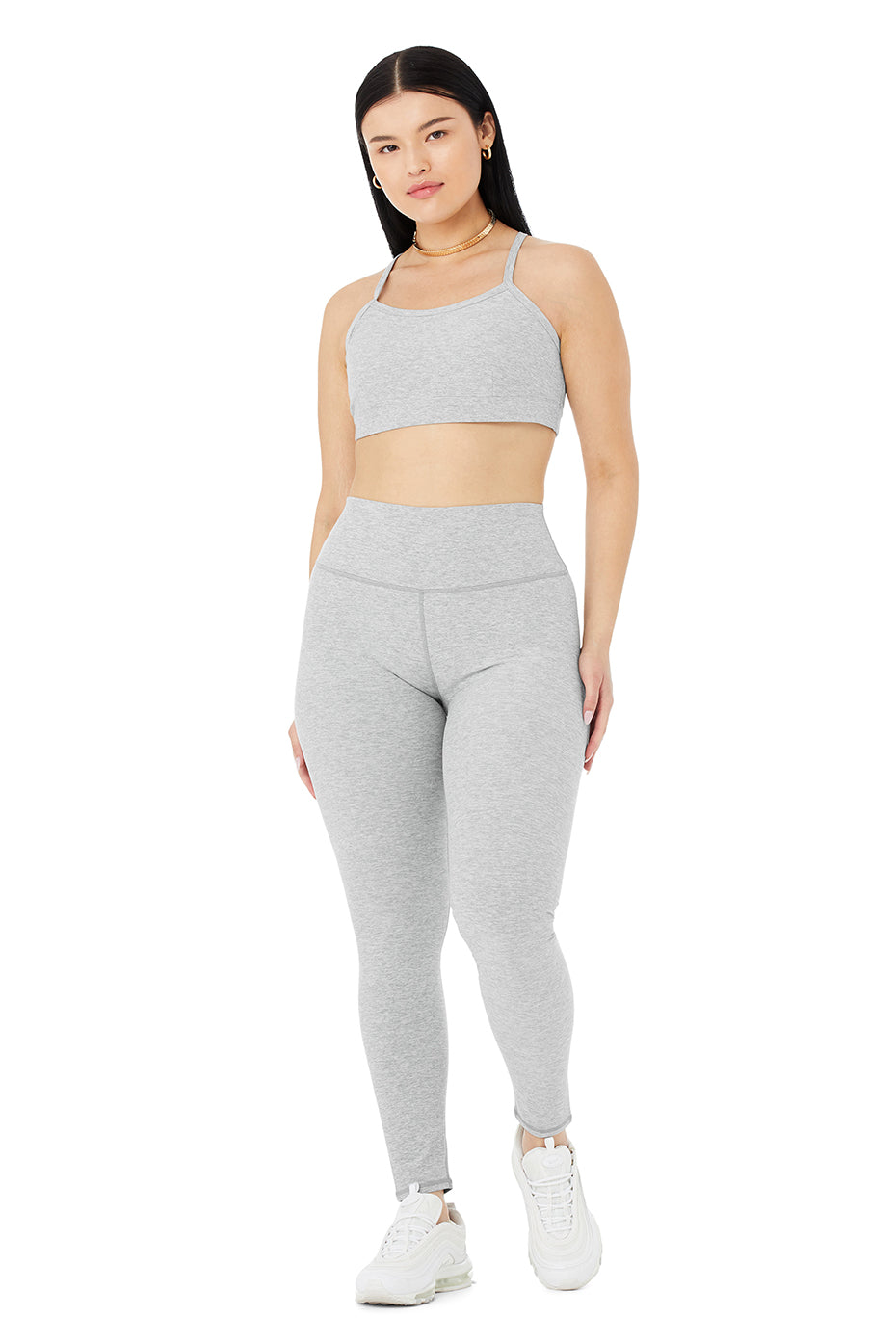 High-Waist Alosoft Highlight Legging - Zinc Heather
