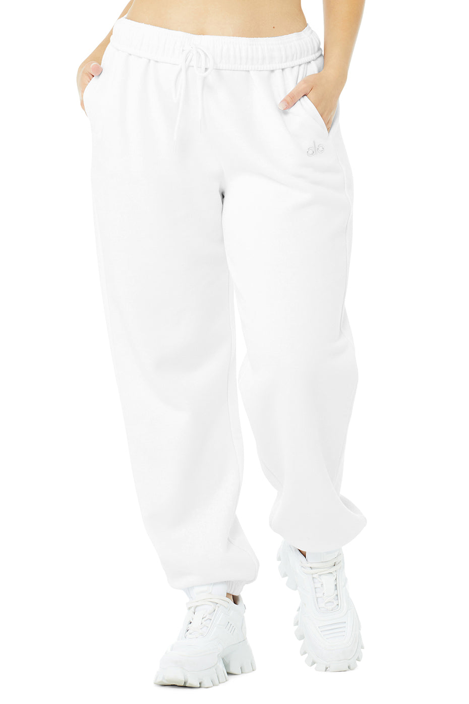 Accolade Sweatpant - White