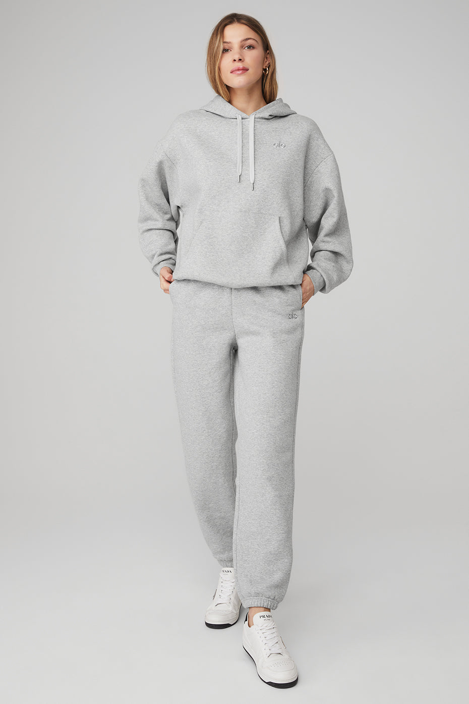 Accolade Hoodie & Accolade Sweatpant Set - Athletic Heather Grey