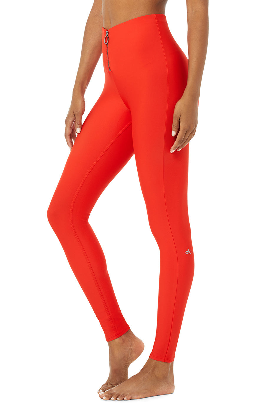 High-Waist Fast Legging - Cherry