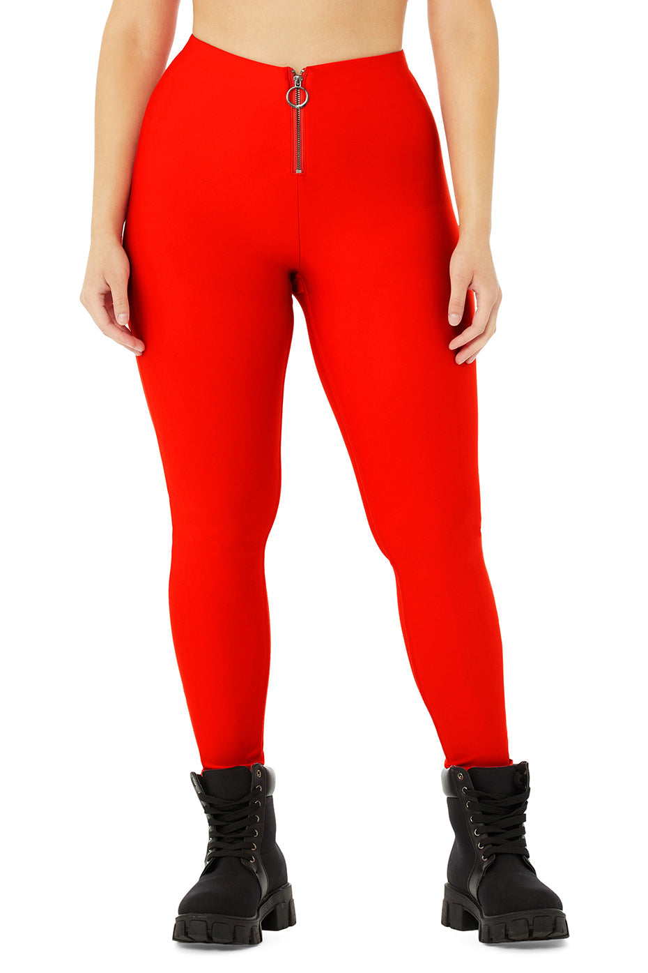 High-Waist Fast Legging - Cherry