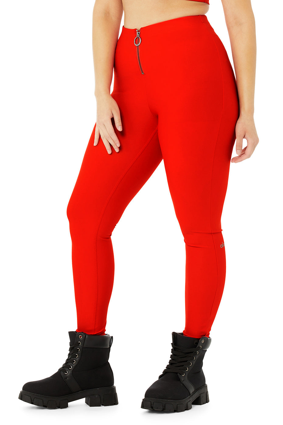 High-Waist Fast Legging - Cherry