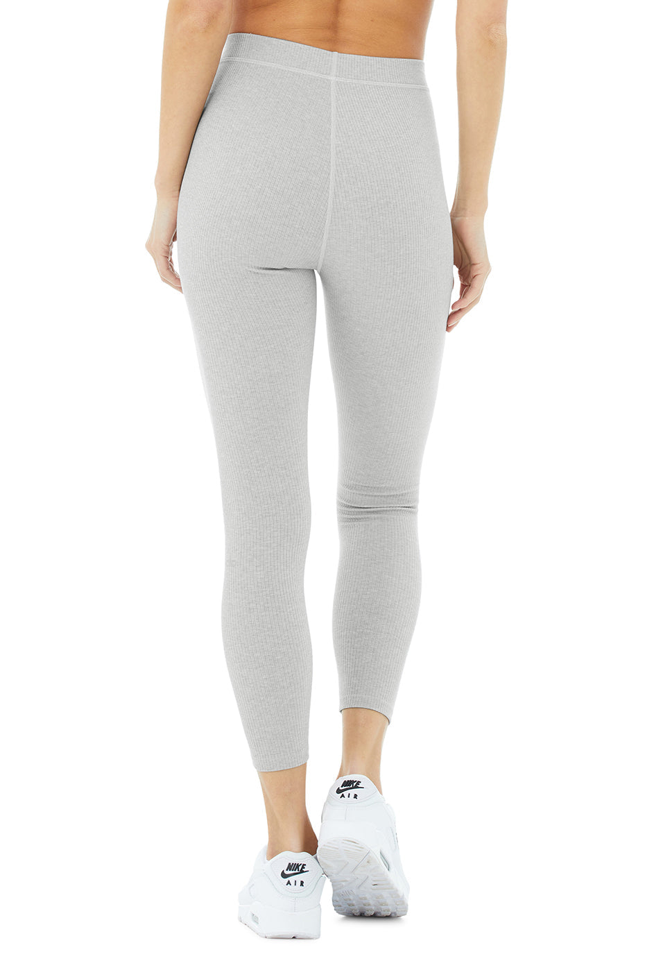 Ribbed High-Waist 7/8 Blissful Legging - Dove Grey Heather