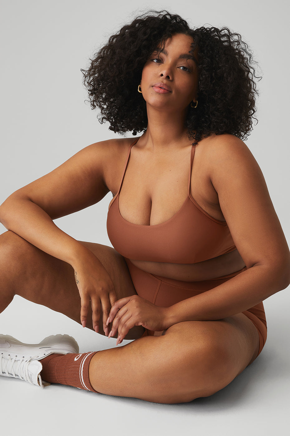 3" High-Waist Airlift Short - Rust