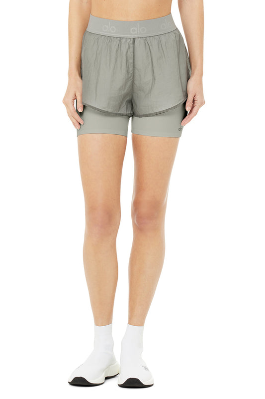 High-Waist Catch The Light Short - Sterling