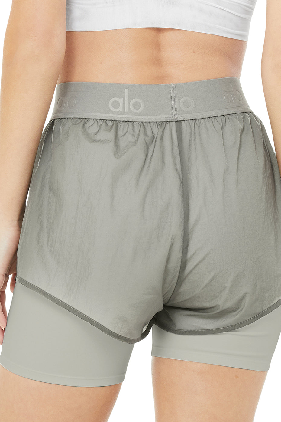 High-Waist Catch The Light Short - Sterling