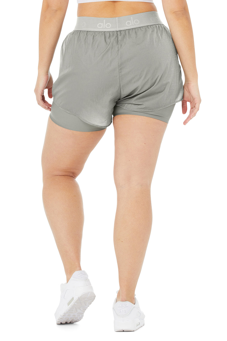 High-Waist Catch The Light Short - Sterling