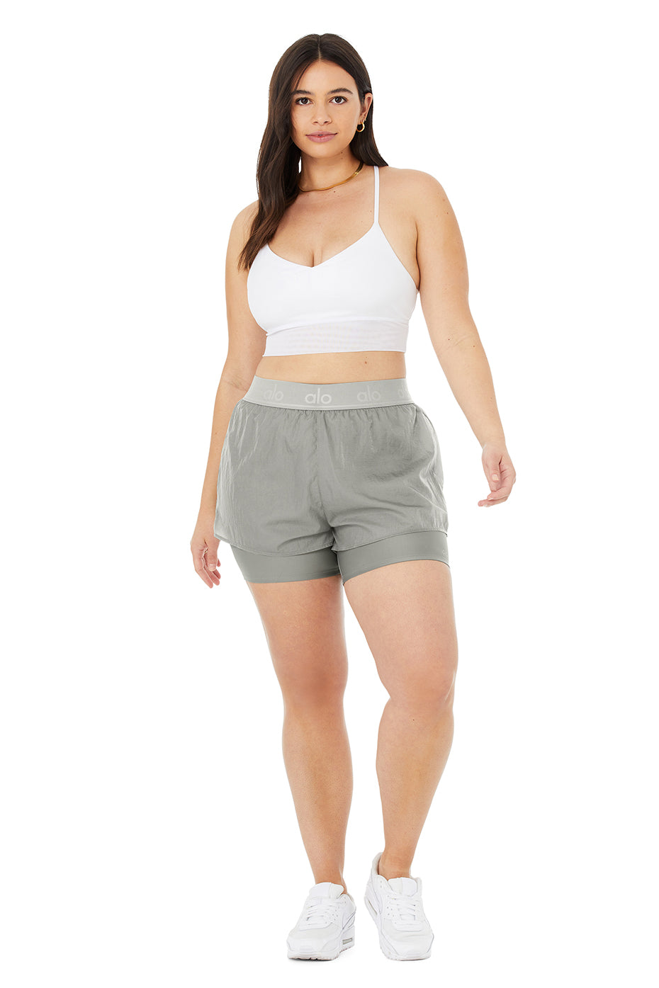 High-Waist Catch The Light Short - Sterling