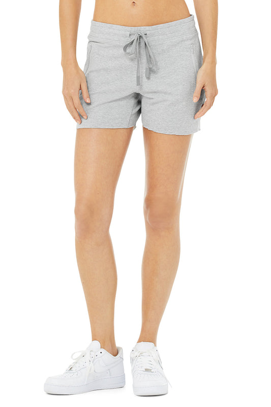 Double Take Sweat Short - Dove Grey Heather