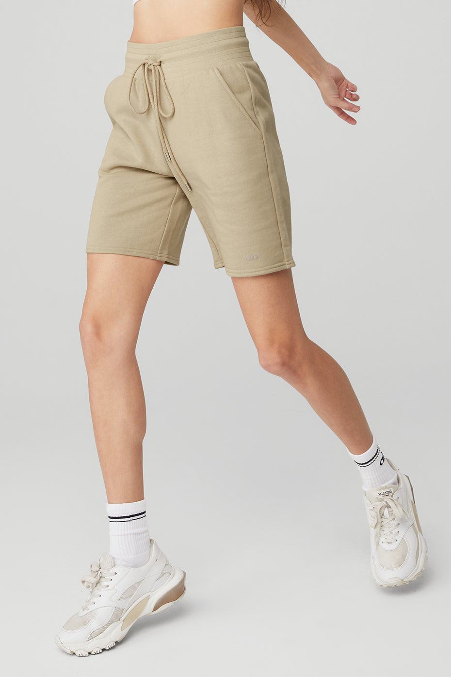 High-Waist Easy Sweat Short - California Sand