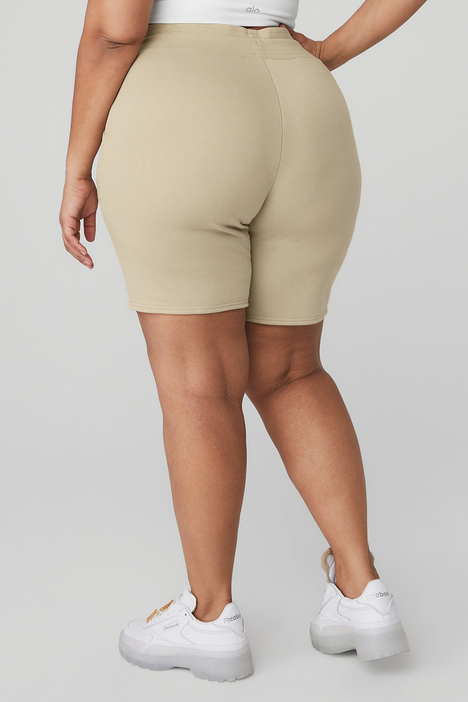 High-Waist Easy Sweat Short - California Sand